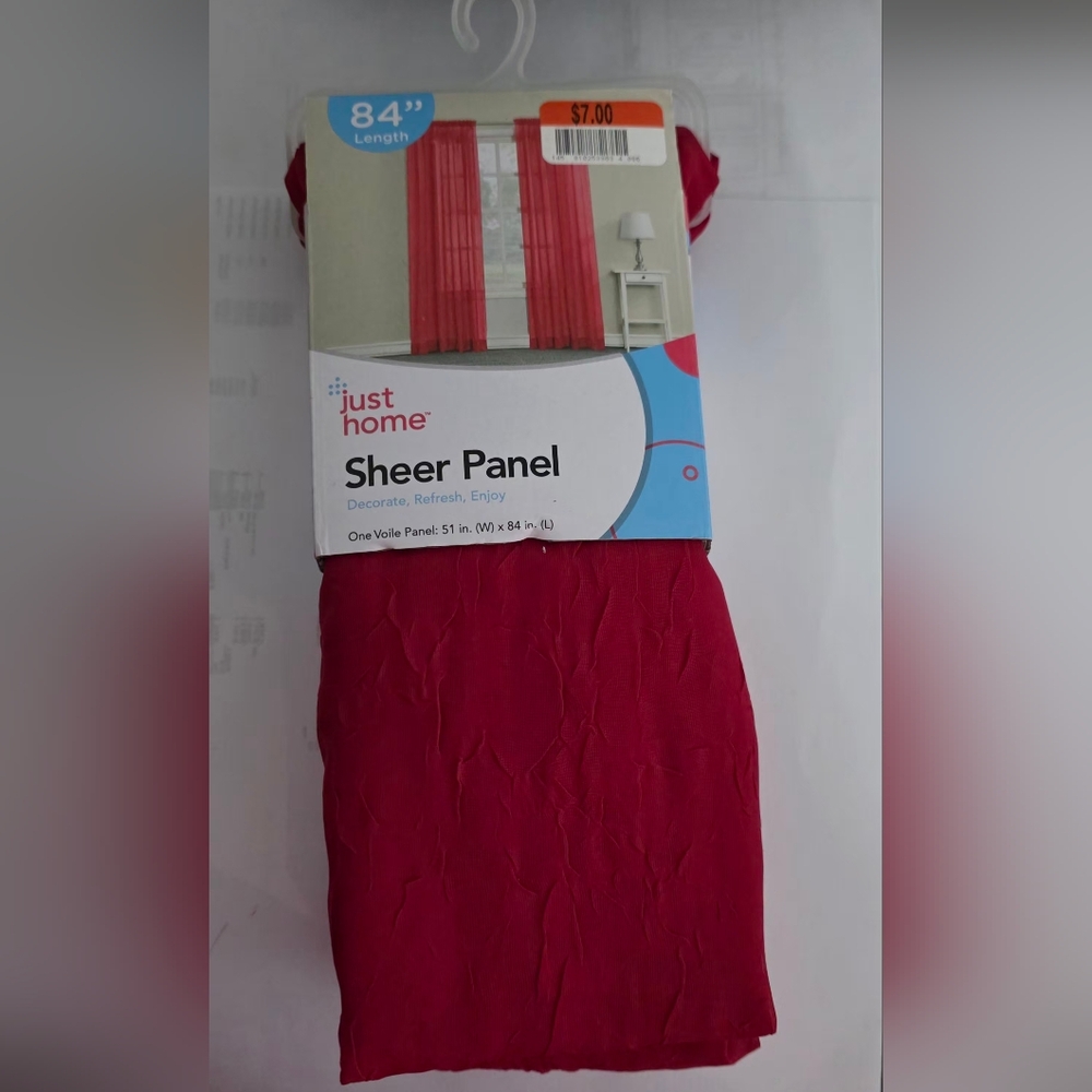 Red Sheer Panel